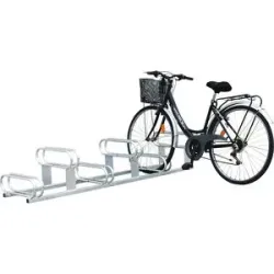 Fahrradständer höhenversetzt, 6 Stellplätze, feuerverzinkt PROCITY