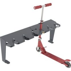 Rollerständer, zur Bodenmontage, grau PROCITY