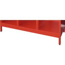 Untergestell für Feuerwehrschrank, HxB 100 x 1630 mm, Mehrpreis Pavoy
