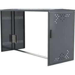 Fahrradbox, Anbauelement mit Giebeldach, ohne Seitenwand WSM