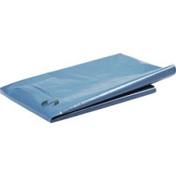 kaiserkraft Großvolumen-Abfallsäcke PREMIUM, LDPE, 240 l, LxBxH 650 x 550 x 1350 mm, 80 µm, blau, VE 100 Stk