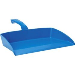 Kehrschaufel, Gesamtlänge 330 mm, VE 10 Stk, blau Vikan