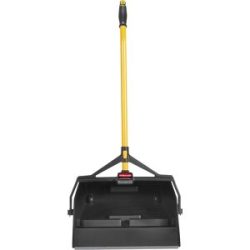 Nass-/Trocken-Kehrschaufel, HxBxT 737 x 429 x 305 mm, schwarz/gelb Rubbermaid