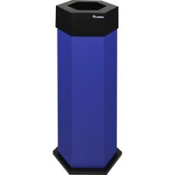 kaiserkraft Wertstoffsammler Sixco smart, Volumen 1 x 45 l, ultramarinblau