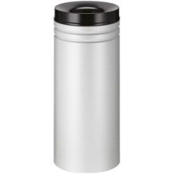 kaiserkraft Papierkorb, selbstlöschend, Volumen 50 l, HxØ 725 x 295 mm, grau