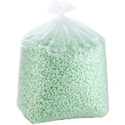 kaiserkraft Großvolumen-Abfallsäcke, LDPE, 500 l, LxBxH 800 x 500 x 1700 mm, transparent, VE 100 Stk