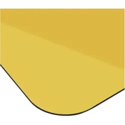 kaiserkraft Deckel, für Abfallbehälter PURE 100 l, gelb