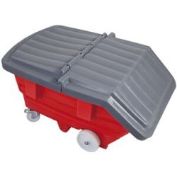 kaiserkraft Klappdeckel, für Behältervolumen 750 l, aus Polyethylen