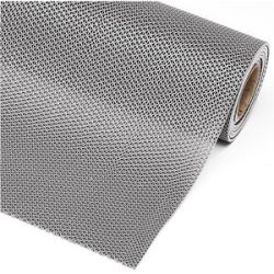 Nassraummatte Höhe 5,3 mm, Breite 900 mm, pro lfd. m, grau NOTRAX