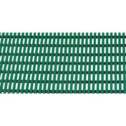 Bodenmatte für Dusch- und Umkleideraum, Weich-PVC, pro lfd. m, Breite 1000 mm, grün EHA