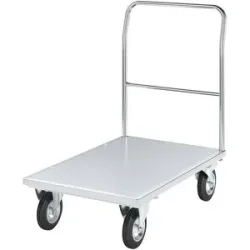 Plattformwagen, verzinkt, ESD-Ausführung, Ladeflächen-LxB 1050 x 700 mm eurokraft pro