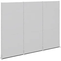 kaiserkraft Akustik-Stellwand, Büro/Industrie, Einzel-Stellwände, LxBxH 3030 x 276 x 2500 mm