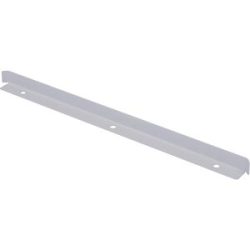 Endanschlag, Breite 373 mm, lichtgrau bedrunka hirth