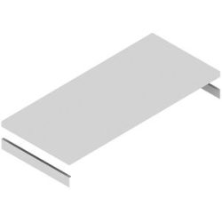 Fachboden, inkl. Auflagetraversen, verzinkt, BxT 1325 x 600 mm hofe