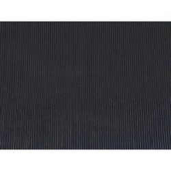 Riffelgummiauflage, für Werkzeugschrank BxT 1000 x 500 mm, schwarz Wolf