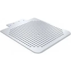 Sackkarre, Schaufel, BxT 450 x 500 mm, galvanisch verzinkt, gelocht eurokraft pro
