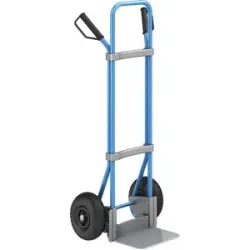Sackkarre, blau, Schaufel-BxT 280 x 250 mm, verzinkt, Luftbereifung, ab 5 Stk eurokraft pro
