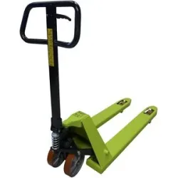 Paletthubwagen EVO, Lenkräder Polyurethan mit Alukern, Gabellänge 950 mm, Tandemrollen Pramac