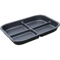 Auffangschale CEMO, Polyethylen, mit Schwapprand, 55 l Volumen, L 1010 x B 730 x H 125 mm