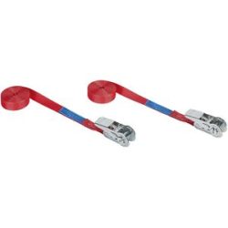Ringgurt, mit Druckratsche, 2-er Set, LxB 5 m x 25 mm, 800 daN, ab 20 Stk ratioform