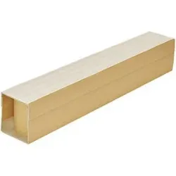 Palettenkufen Vollpappe, Traglast 500 kg, VE 6 Stk, LxBxH 600 x 90 x 100 mm, ab 10 VE ratioform terra