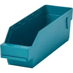 Regalkasten aus hochschlagfestem Polypropylen, grün, LxBxH 300 x 90 x 95 mm, VE 40 Stk STEMO