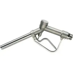 Manuelle Zapfpistole aus Edelstahl 1.4571, Dichtungen aus PTFE, mit Innengewinde 1'' Jessberger