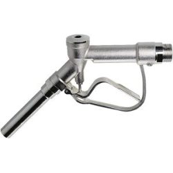 Manuelle Zapfpistole, Messing vernickelt, Dichtungen aus PTFE, mit Innengewinde 1'' Jessberger