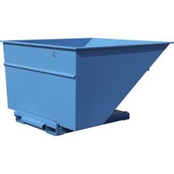 Kippbehälter, blau, Volumen 3000 l eurokraft basic