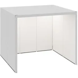 kaiserkraft Raumkabine offen, Büro / Industrie, LxBxH 3230 x 2630 x 2610 mm