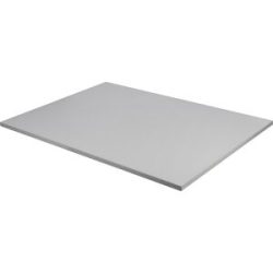 kaiserkraft Melamin-Arbeitsplatte, für Aluminiumwerktisch-Gestell, BxTxH 1200 x 750 x 25 mm