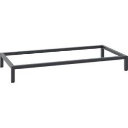 Schrankuntergestell, schwarzgrau RAL 7021, 1196 x 596 mm C+P