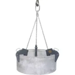 Rohrgehänge, Greifbereich 10 - 180 mm, Tragfähikeit 3000 kg, mit 1,80 m Kette Eichinger