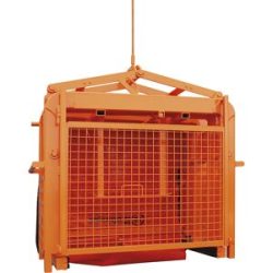 Krangreifer, 2-seitig wirkender Hebelarm, Tragfähigkeit 1550 kg, BxH 580 x 1020 mm Eichinger