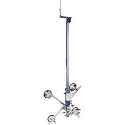 Vakuumheber AERO-VARIOWIN, schwenkbar, Tragfähigkeit 500 kg, 4 Scheiben AEROLift