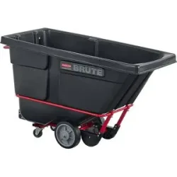 Kippbehälter Brute aus Kunststoff, Tragkraft 635 kg, Volumen 382 l Rubbermaid