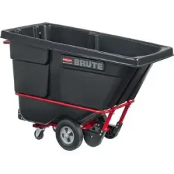 Kippbehälter Brute aus Kunststoff, Tragkraft 385 kg, Volumen 382 l Rubbermaid