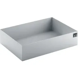kaiserkraft Paletten-Auffangwanne, LxBxH 1200 x 800 x 260 mm, feuerverzinkt