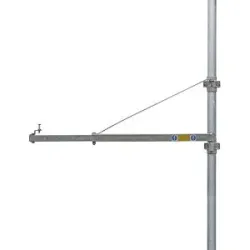 kaiserkraft Schwenkauslegerarm, Tragfähigkeit 250 kg, Länge 1100 mm