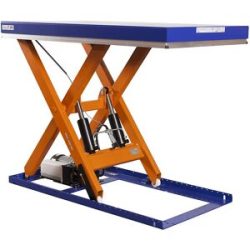 Kompakt-Hubtisch, Tragfähigkeit 1500 kg, Plattform LxB 1700 x 1000 mm, Nutzhub 1100 mm Edmolift