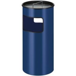 kaiserkraft Kombiascher, Volumen 50 l, HxØ 690 x 320 mm, blau