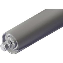 Stahl-Tragrolle, Rollen-Ø 60 mm, Gewindeachse M 12 x 20, Länge 600 mm Gura