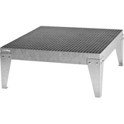 IBC-Abfüllaufsatz, passend für 1 IBC/KTC, LxB 1320 x 1216 mm eurokraft pro