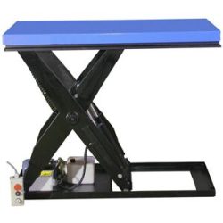 kaiserkraft Kompakt-Hubtisch, Plattform LxB 1300 x 800 mm, Tragfähigkeit 500 kg, Betriebsspannung 230 V