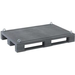 Palette mit C-Profil, vierseitig einfahrbar, LxB 1200 x 800 mm, ab 3 Stk ratioform