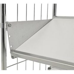 Etagenboden, schräg, LxB 610 x 250 mm, ab 1 Stück Kongamek