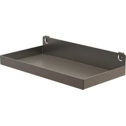 kaiserkraft Edelstahl-Ablagekasten, für Edelstahl-Lochwand, LxBxH 283 x 155 x 55 mm