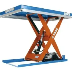 Kompakt-Hubtisch, stationär, Tragfähigkeit 1000 kg, Plattform LxB 1200 x 800 mm, Nutzhub 820 mm Edmolift