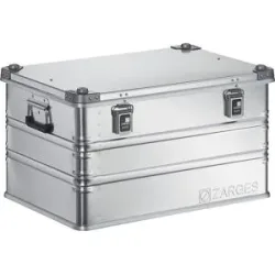 Alu-Transportkiste, Inhalt 121 l, Innen-LxBxH 690 x 460 x 380 mm, in robuster Ausführung ZARGES