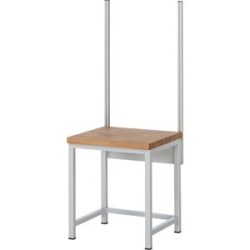 System-Stützensatz, 2 System-Stützen, für Werktisch-Breite 750 mm RAU